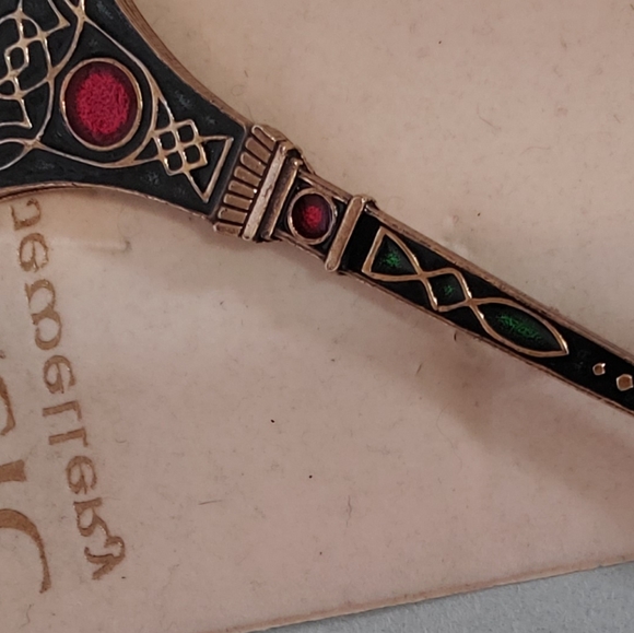 Signed Soldor Celtic Staff Pin - Picture 2 of 7